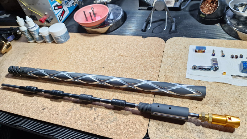 KC-02 Multi-Barrel-System-Diamant geriffeltes Außenlauf