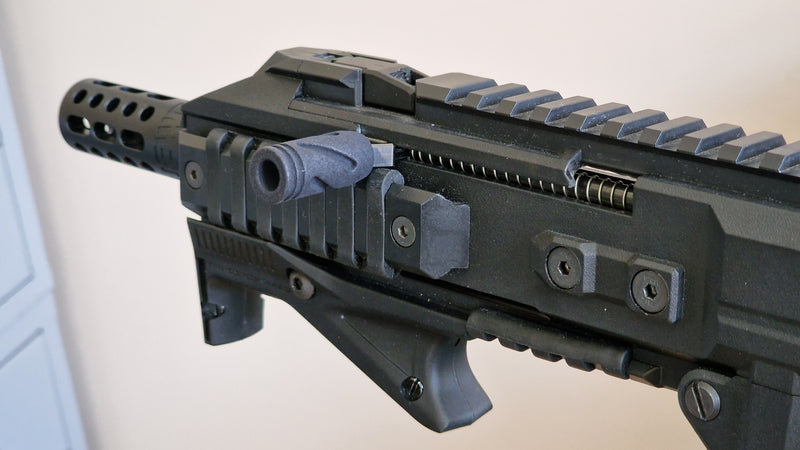 G5 Morpheus Steel CNC 충전 핸들베이스