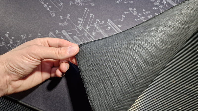 Mat de banc de nettoyage des armes à feu et de travail KC-02