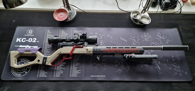 Mat de banc de nettoyage des armes à feu et de travail KC-02