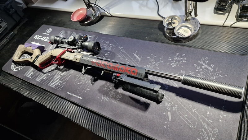 Mat de banc de nettoyage des armes à feu et de travail KC-02