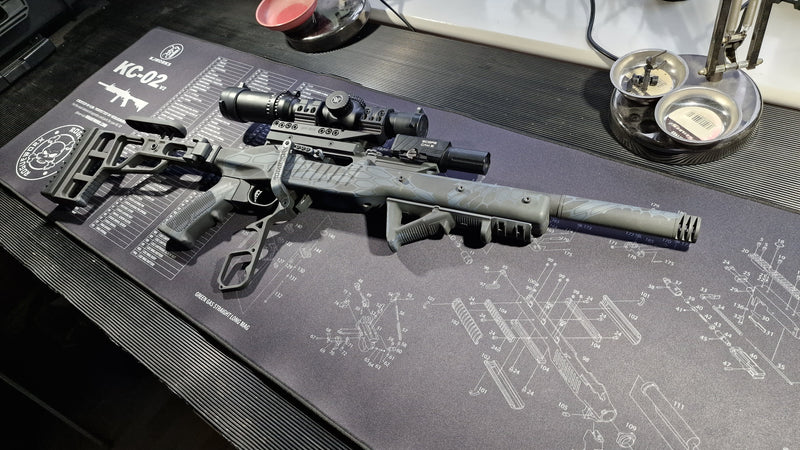 Mat de banc de nettoyage des armes à feu et de travail KC-02