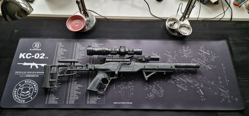 Mat de banc de nettoyage des armes à feu et de travail KC-02