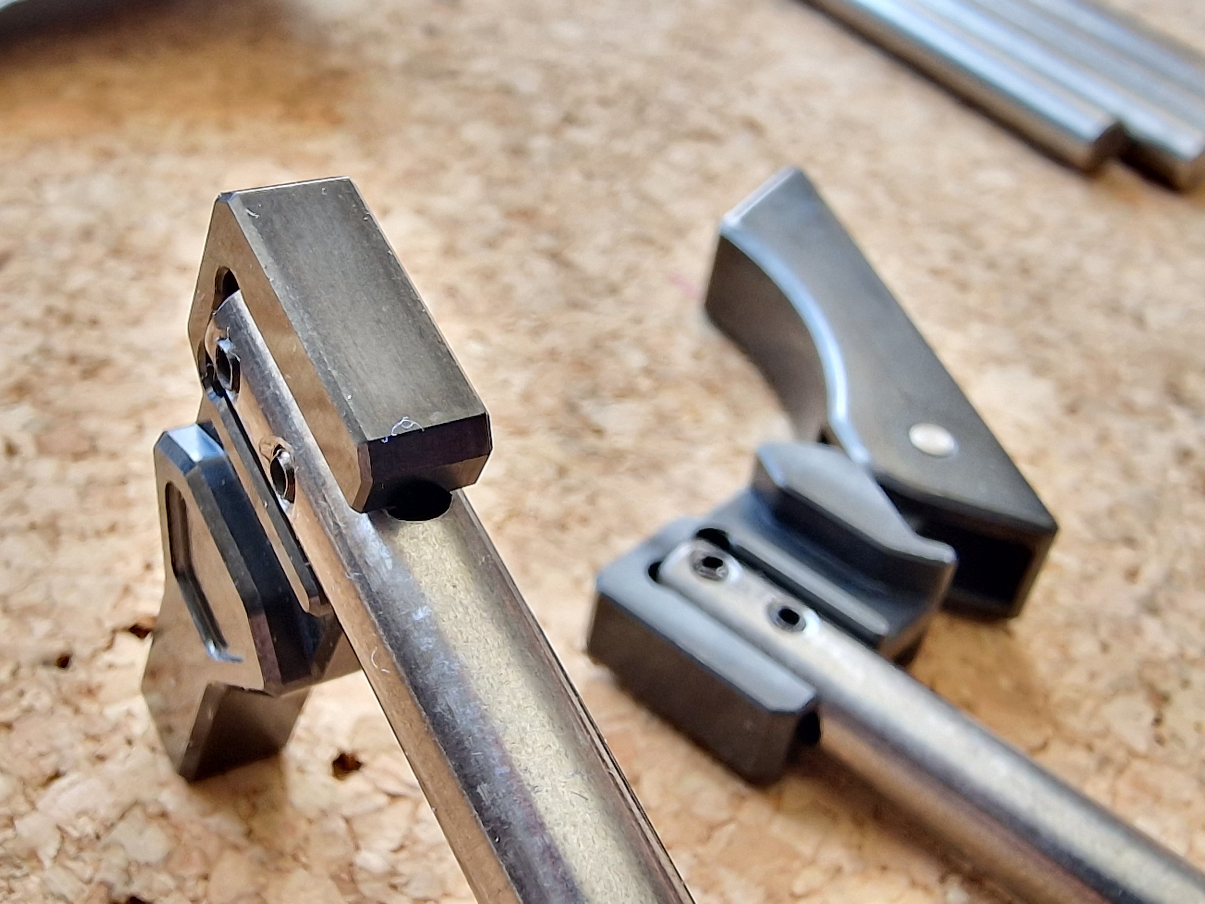 G5 Folding Charging Handle - Steel CNC — ROGUEWORX LTD