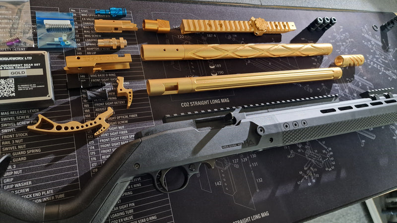"BLACK&GOLD" Full-Custom KC-02 DMR build