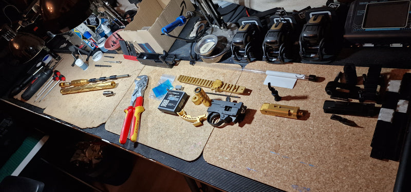 "BLACK&GOLD" Full-Custom KC-02 DMR build