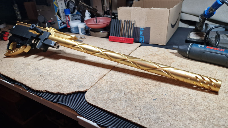 "BLACK&GOLD" Full-Custom KC-02 DMR build