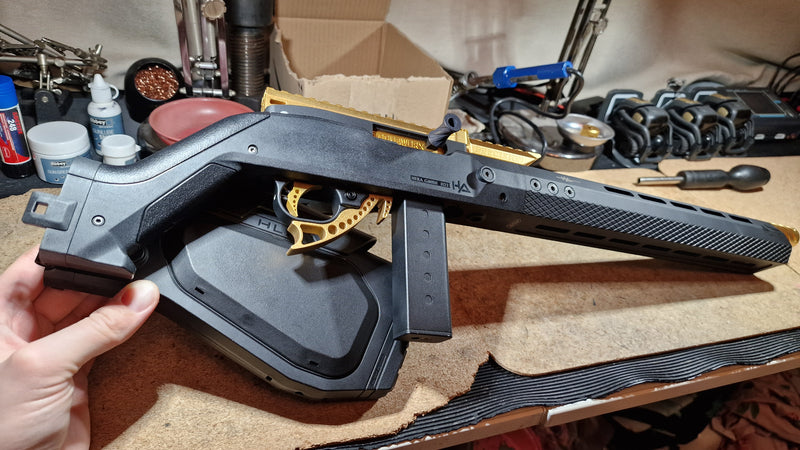 "BLACK&GOLD" Full-Custom KC-02 DMR build