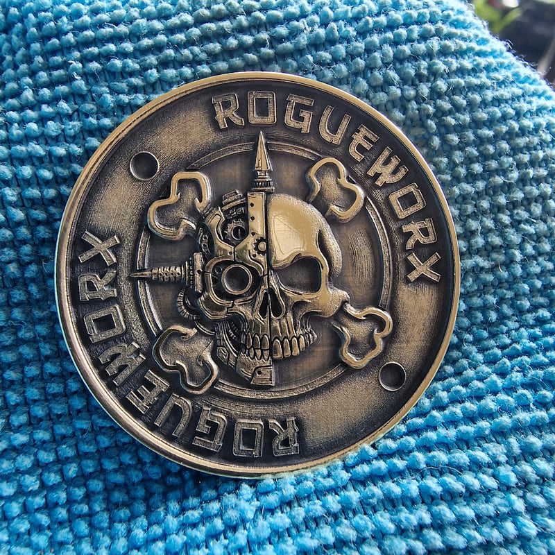 Custom Laser-Engraved Brass Coins - Team or Logo