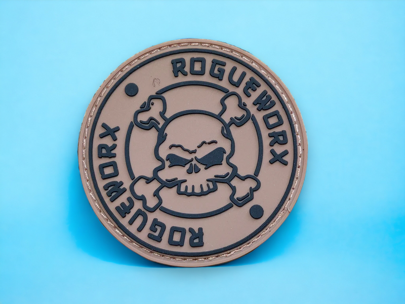 ROGUEWORX ROUND PATCH - COYOTE TAN
