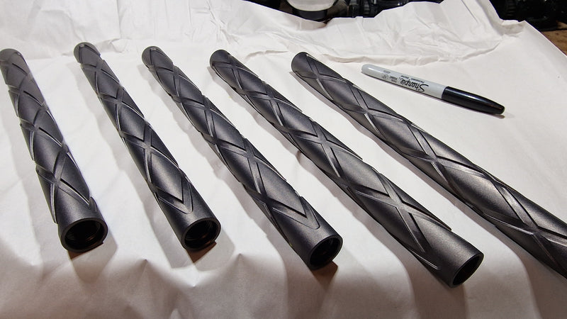 KC-02 Multi-Barrel-System-Diamant geriffeltes Außenlauf