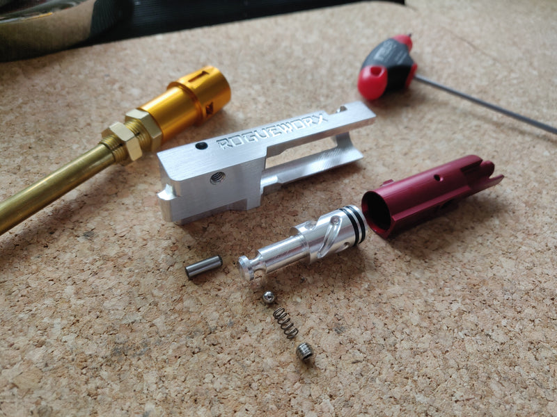 RW KC-02 CNC-алюминиевый болт-болт V14