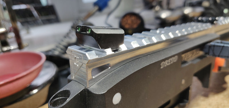 Guillotina Rail CNC de una sola pieza extendida