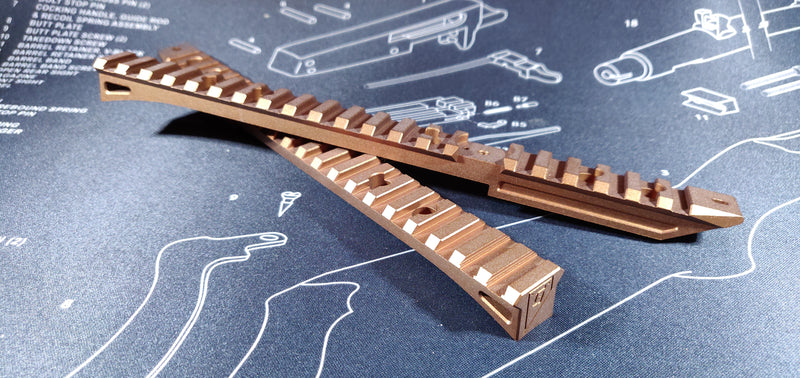 Guillotina Rail CNC de una sola pieza extendida