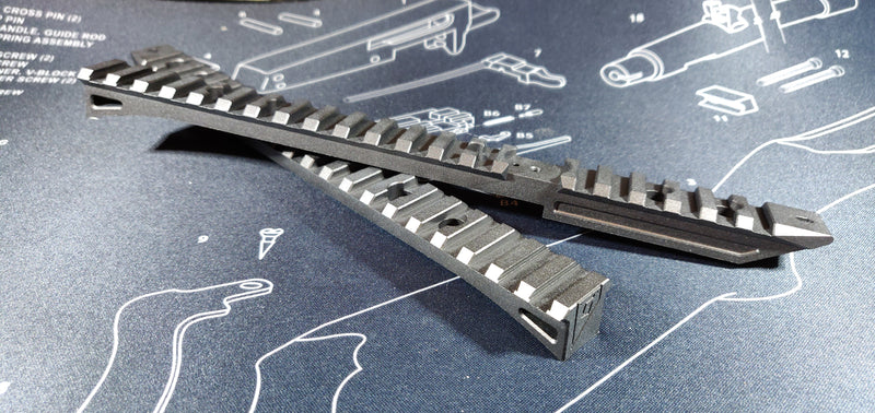 Guillotina Rail CNC de una sola pieza extendida