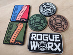 PATCH ROND ROGUEWORX - COYOTE TAN