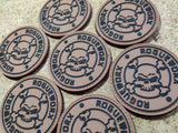 ROGUEWORX ROUND PATCH - COYOTE TAN