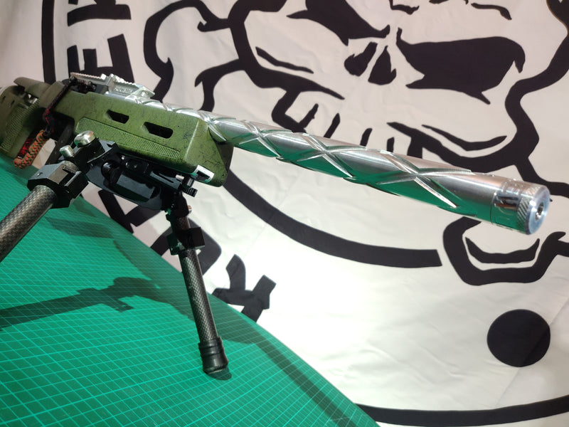 KC-02 Multi-Barrel-System-Diamant geriffeltes Außenlauf