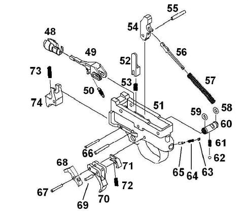 KC-02 Trigger Full Upgrade Set: Fang Justerable Trigger + Judge Sear Set